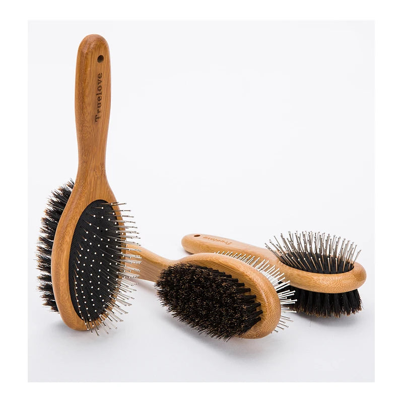 Stainless Steel  PET Hair Brush - Abigeso mercato 