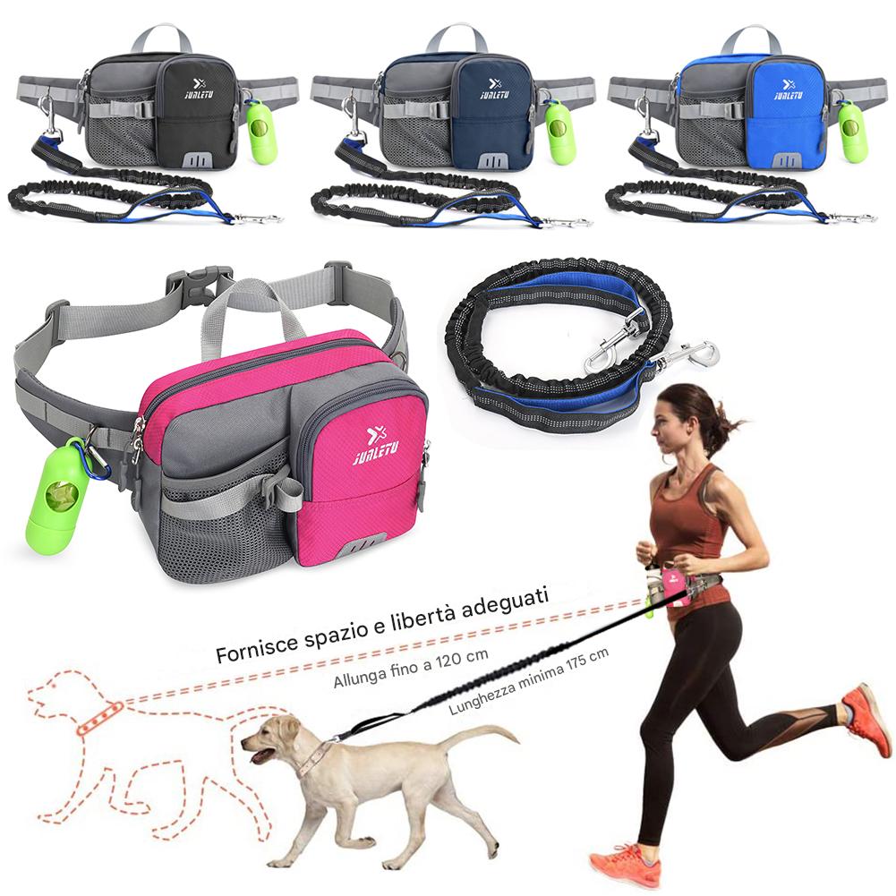 Free Dog Leash With Waist Bag - Abigeso mercato 