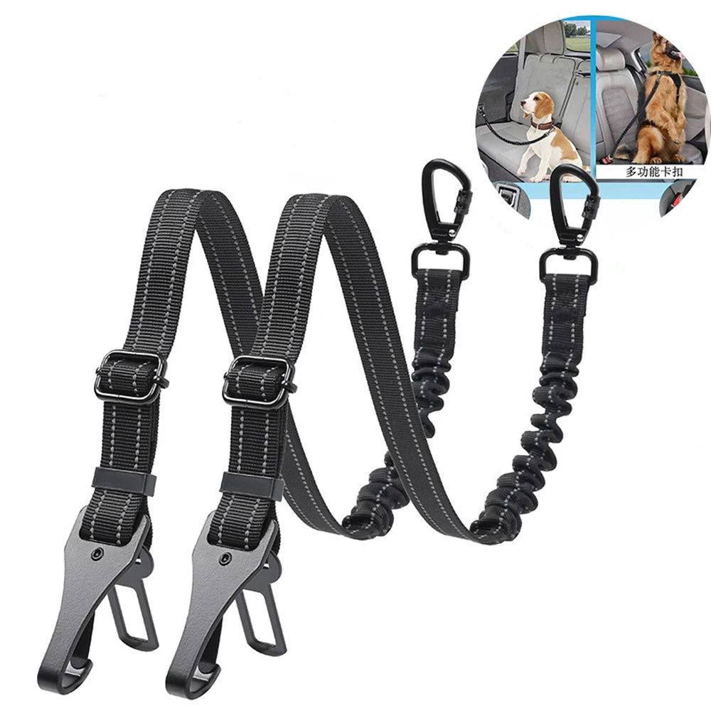 Adjustable Car Seat Belt Safety for Dogs - Abigeso mercato 