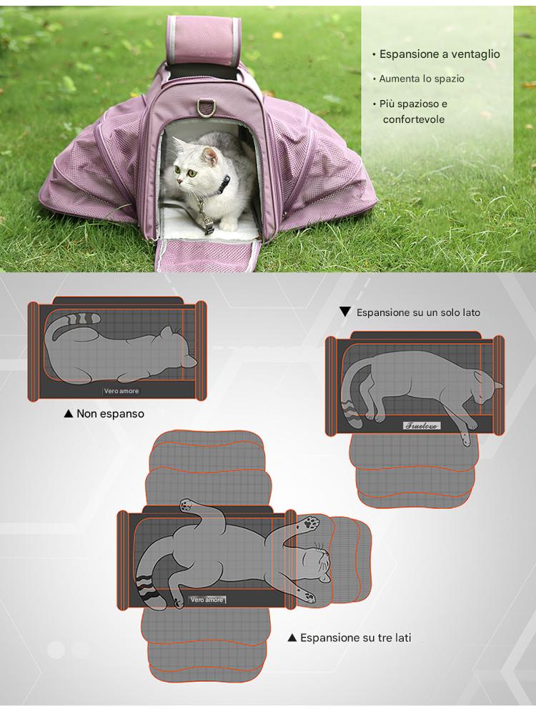 Comfortable Pet Travel Bag - Abigeso mercato 