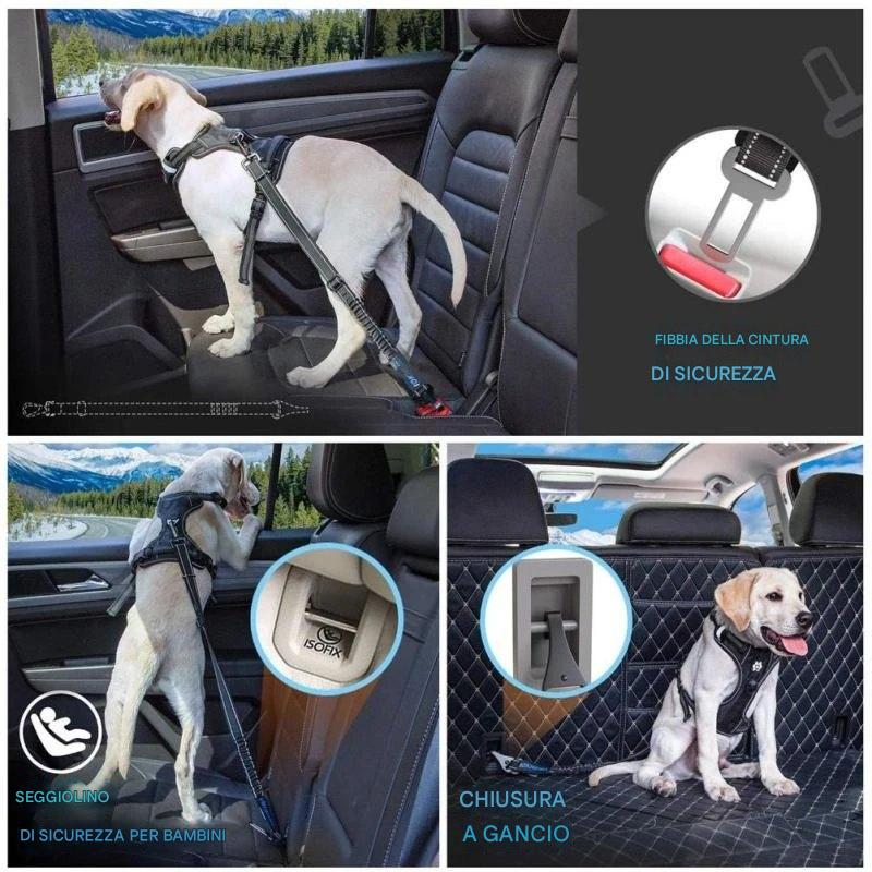 Adjustable Car Seat Belt Safety for Dogs - Abigeso mercato 