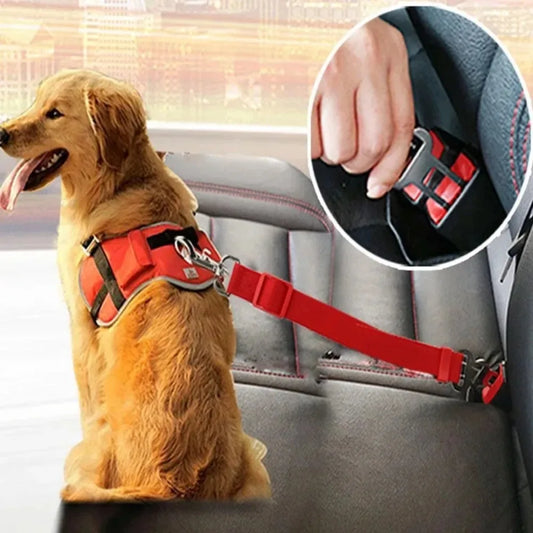 Adjustable Pet Car Seat Belt - Abigeso mercato 